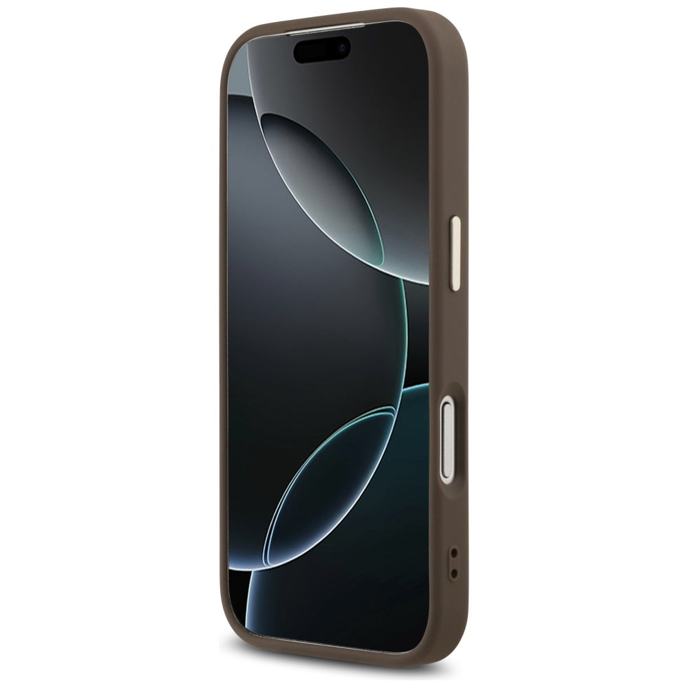 Tok Apple iPhone 17 Pro-hoz, Guess, Big 4G Logo Classic, Aranybarna