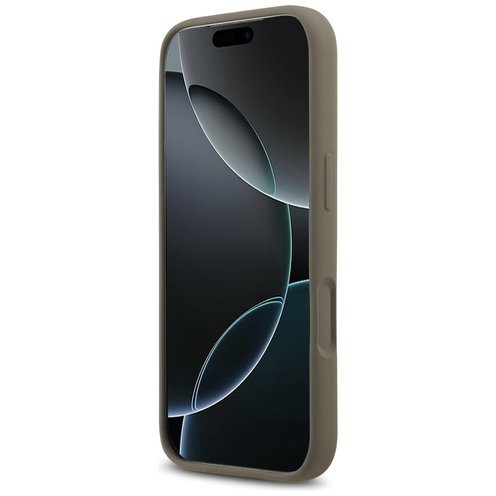 Tok a Apple iPhone 17 Pro-hoz, Guess, Big 4G Script, Barna