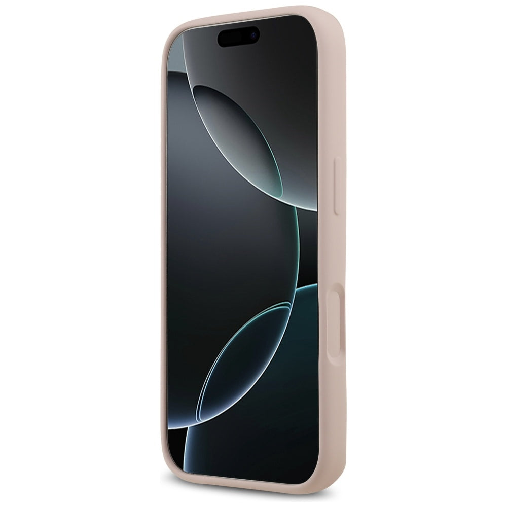 Tok a Apple iPhone 17 Pro-hoz, Guess, Big 4G Script, Világos rózsaszín