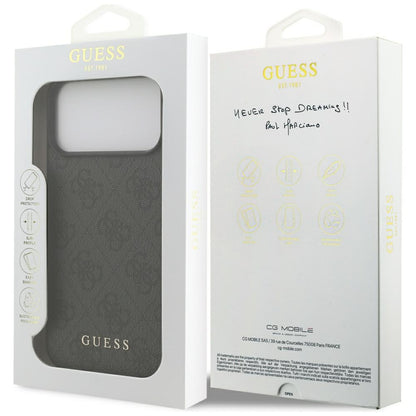 Tok Apple iPhone 17 Pro Max-hoz, Guess, 4G Classic, Fekete