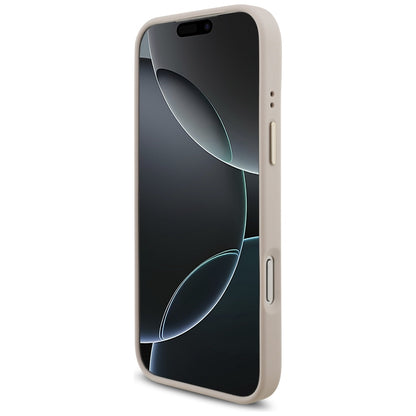 Tok Apple iPhone 17 Pro Max-hoz, Guess, Big 4G Classic Logo with Big Strap, Rózsaszín