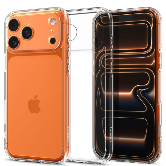 Tok a Apple iPhone 17 Pro Max-hoz, Spigen, Ultra Hybrid, Átlátszó