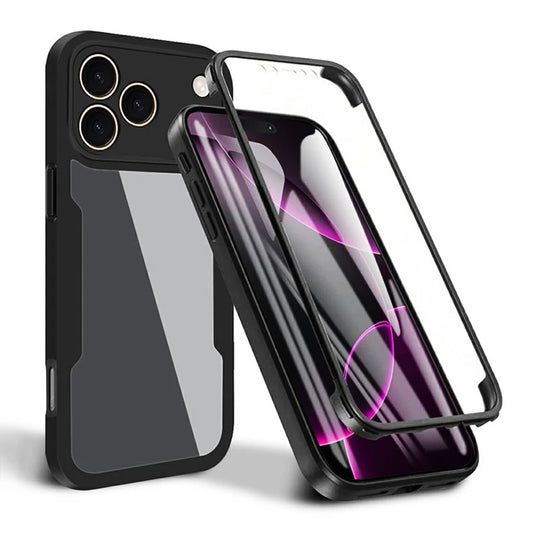 Tok a Apple iPhone 17 Pro Max-hoz, Techsuit, ColorVerse 360, Fekete