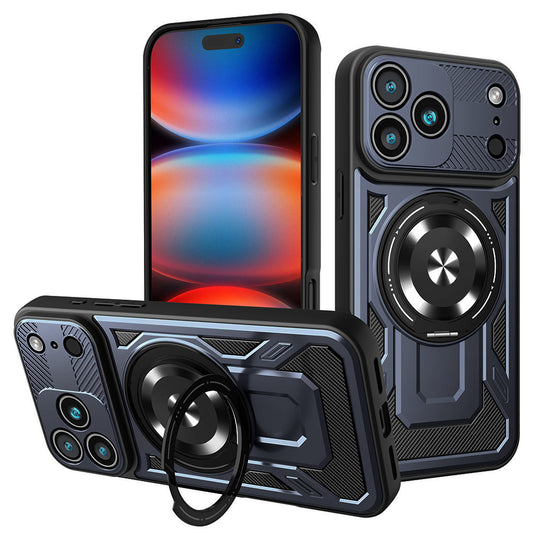 Tok Apple iPhone 17 Pro Max-hoz, Techsuit, RuggedCam, Kék