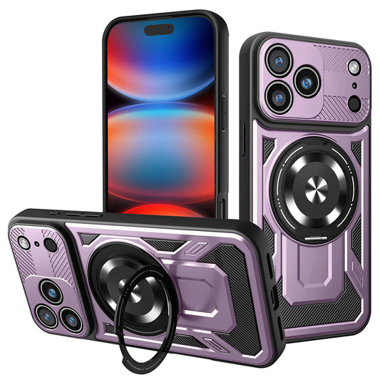 Tok a Apple iPhone 17 Pro Max-hoz, Techsuit, RuggedCam, Lila