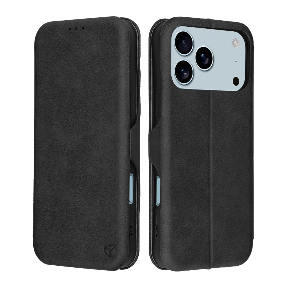 Tok Apple iPhone 17 Pro Max-hoz, Techsuit, Safe Wallet Plus, Fekete