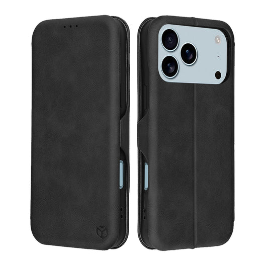 Tok Apple iPhone 17 Pro Max-hoz, Techsuit, Safe Wallet Plus, Fekete