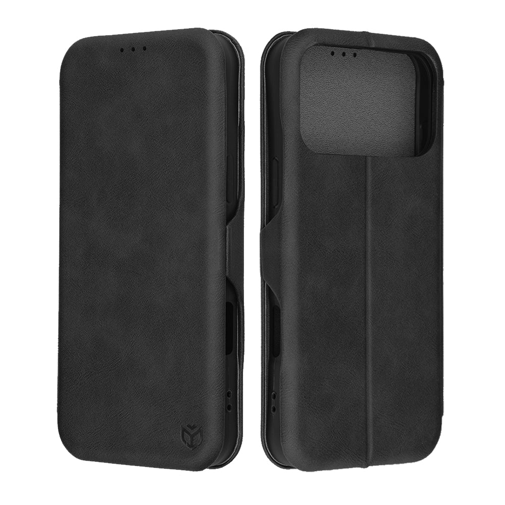 Tok Apple iPhone 17 Pro Max-hoz, Techsuit, Safe Wallet Plus, Fekete