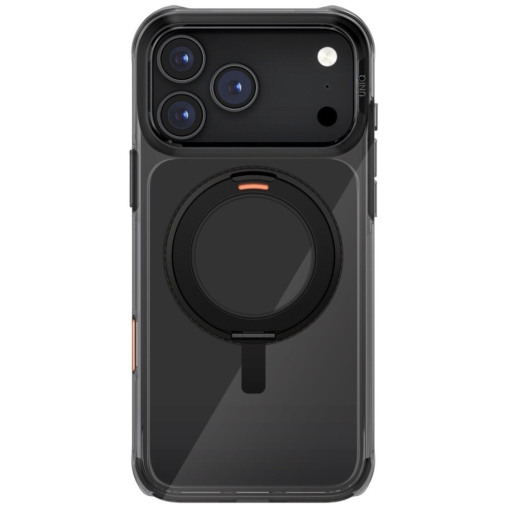 Tok Apple iPhone 17 Pro Max-hoz, UNIQ, Swivix, Fekete