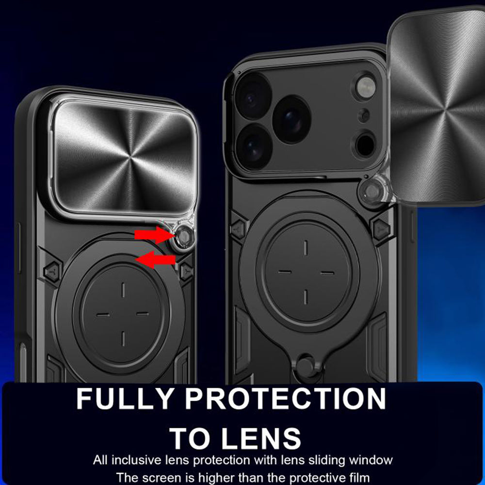 Tok Apple iPhone 17 Pro-hoz, Techsuit, CamGuard Pro, Arany Rózsaszín