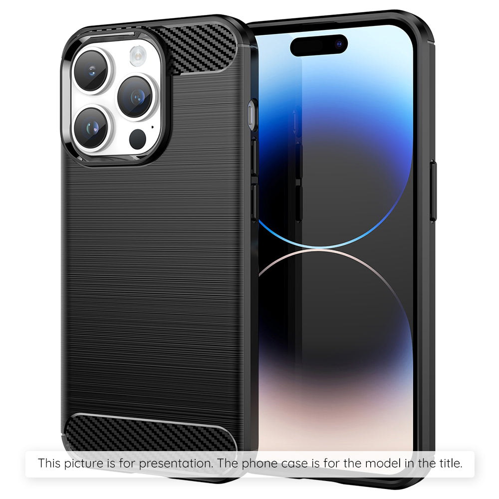 Tok Apple iPhone 17 Pro-hoz, Techsuit, Szén, Fekete
