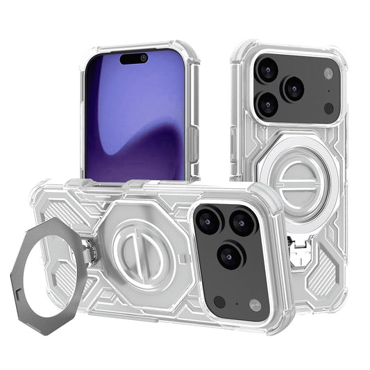 Tok Apple iPhone 17 Pro-hoz, Techsuit, Carbon Shield Pro, Fehér