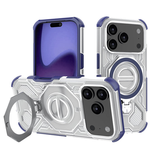 Tok Apple iPhone 17 Pro-hoz, Techsuit, Carbon Shield Pro, Kék