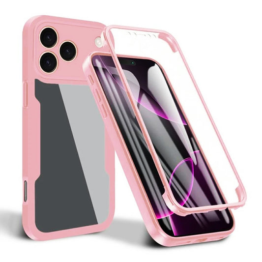 Tok a Apple iPhone 17 Pro-hoz, Techsuit, ColorVerse 360, Rózsaszín