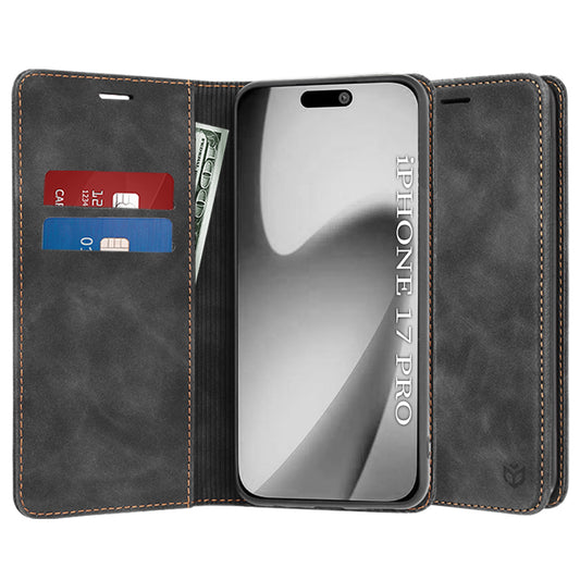 Tok Apple iPhone 17 Pro-hoz, Techsuit, Confy, Fekete