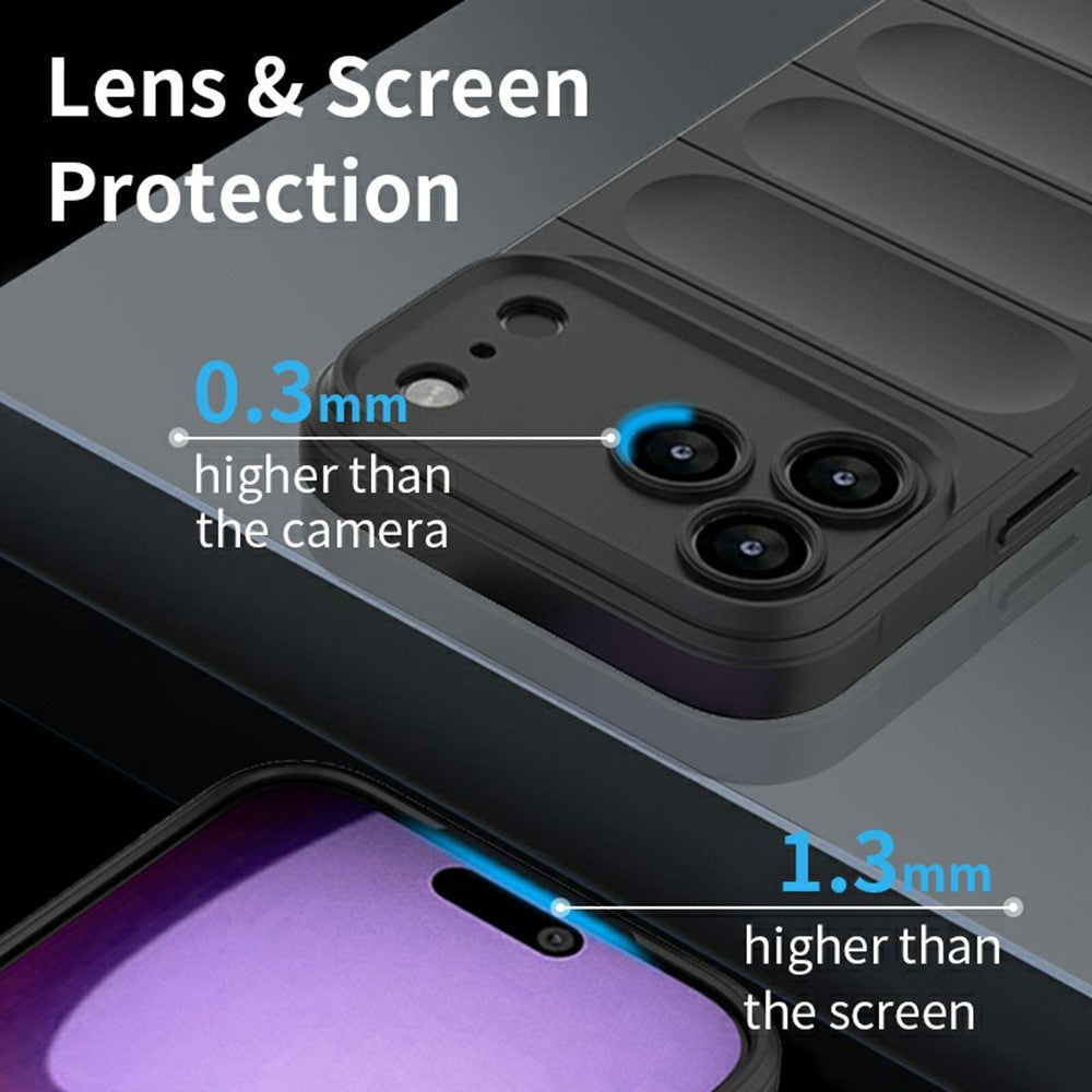 Tok a Apple iPhone 17 Pro-hoz, Techsuit, Magic Shield, Fekete