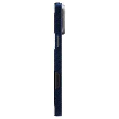 MagSafe tok Apple iPhone 17 Pro-hoz, UNIQ, Keva MagClick, Tengerészkék