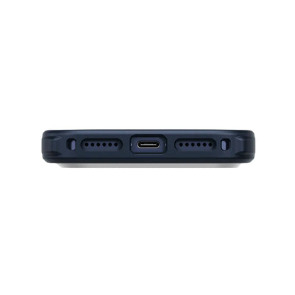 MagSafe tok Apple iPhone 17 Pro-hoz, UNIQ, Keva MagClick, Tengerészkék