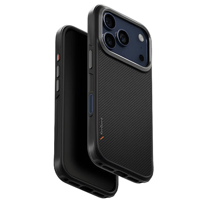 MagSafe tok Apple iPhone 17 Pro-hoz, UNIQ, Keva MagClick, Fekete