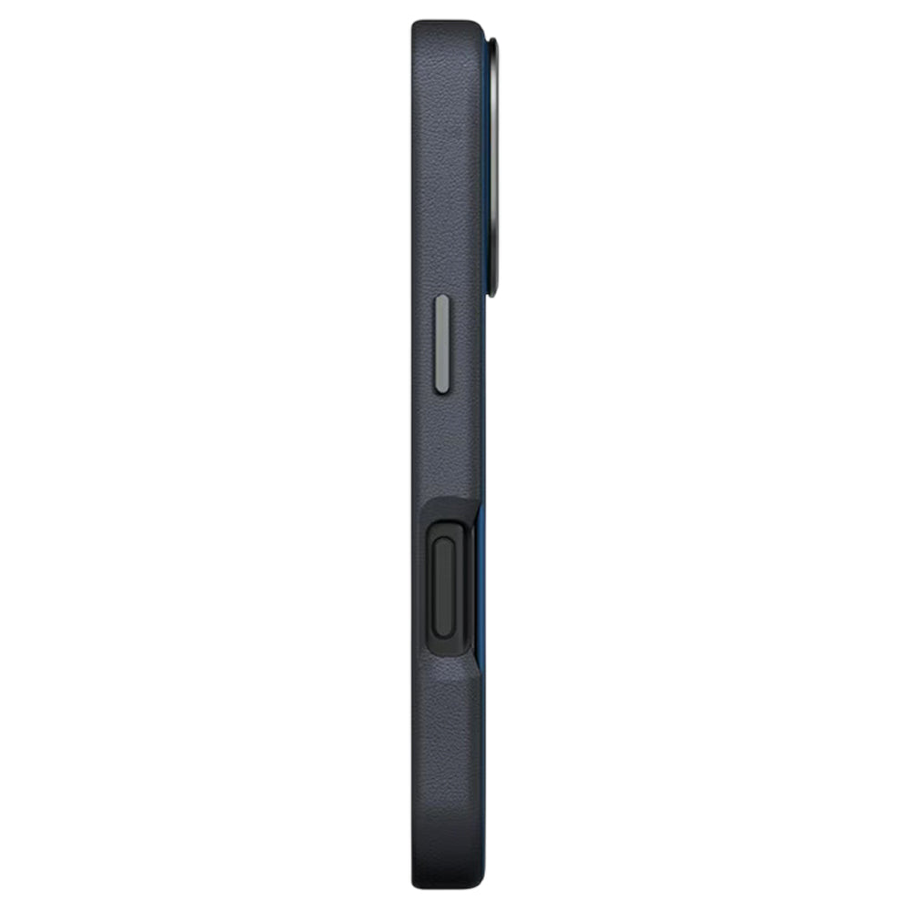 Tok Apple iPhone 17 Pro-hoz, UNIQ, Lyden Leatherette, Fekete-kék