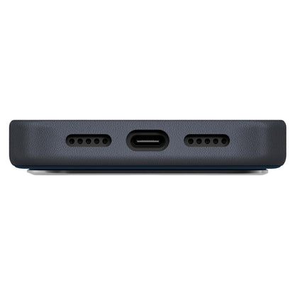 Tok Apple iPhone 17 Pro-hoz, UNIQ, Lyden Leatherette, Fekete-kék