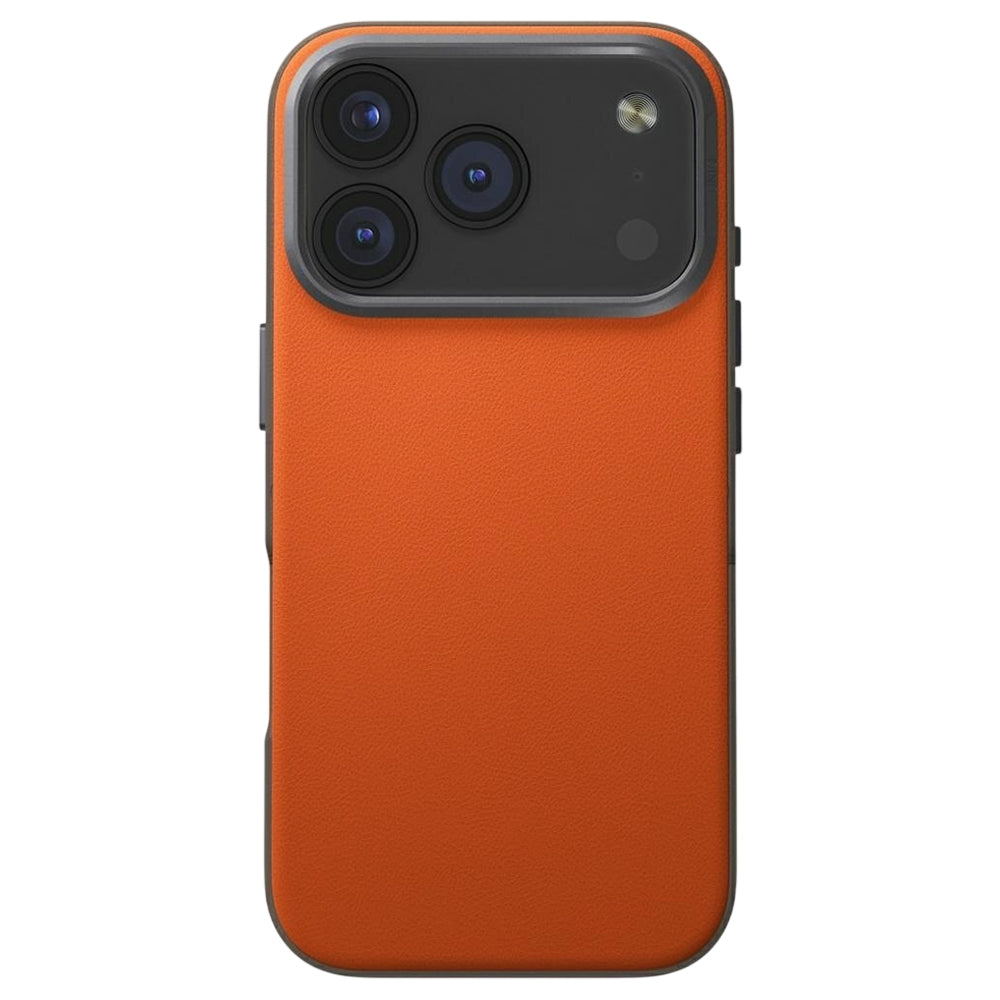 Tok Apple iPhone 17 Pro-hoz, UNIQ, Lyden Leatherette, Bézs Narancs