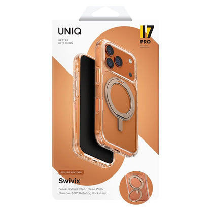 Tok Apple iPhone 17 Pro-hoz, UNIQ, Swivix, Arany