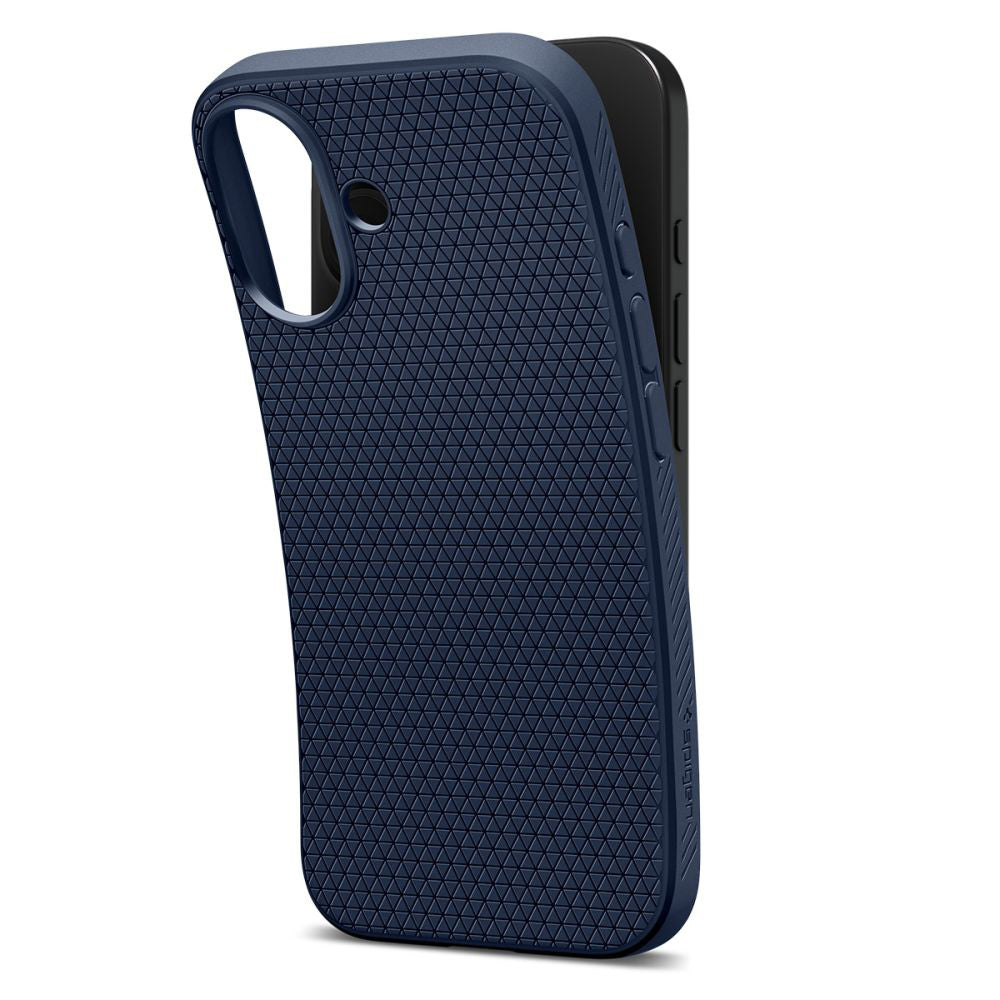 Tok a Apple iPhone 17-hez, Spigen, Liquid Air, Tengerészkék