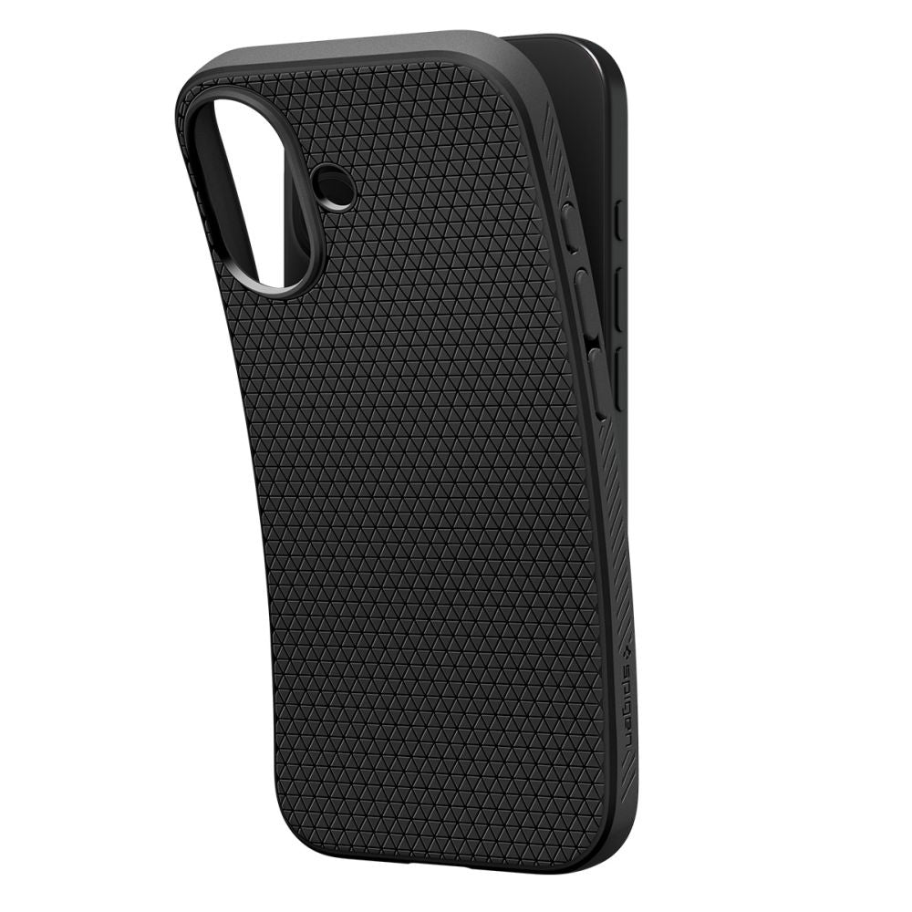 Tok a Apple iPhone 17-hez, Spigen, Liquid Air, Matt Fekete