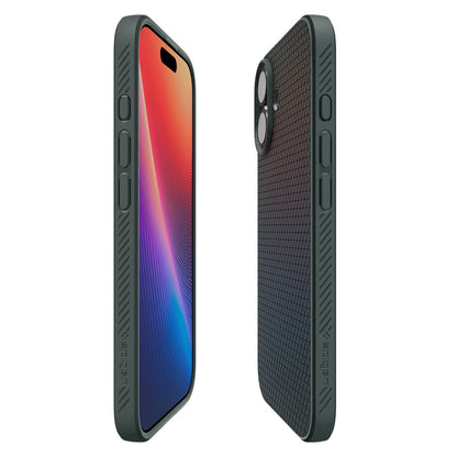Tok Apple iPhone 17-hez, Spigen, Liquid Air, Zöld