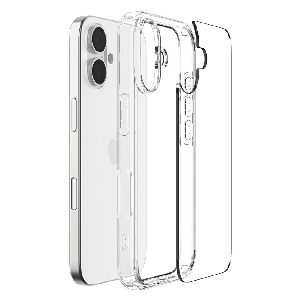 Tok a Apple iPhone 17-hez, Spigen, Ultra Hybrid, Átlátszó