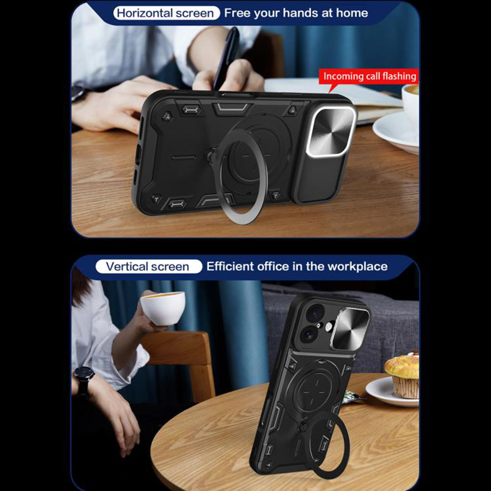 Tok Apple iPhone 17-hez, Techsuit, CamGuard Pro, Lila