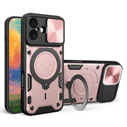 Tok Apple iPhone 17-hez, Techsuit, CamGuard Pro, Arany Rózsaszín