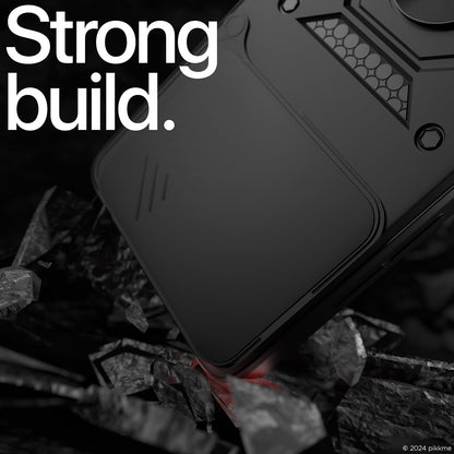 Tokozás az Apple iPhone 17-hez, Techsuit, CamShield, Zöld