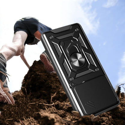 Tokozás az Apple iPhone 17-hez, Techsuit, CamShield, Zöld
