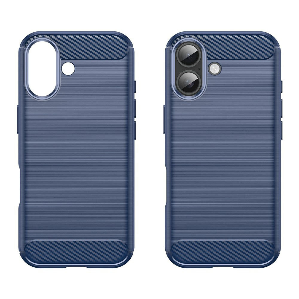Tok Apple iPhone 17-hez, Techsuit, Szénszálas, Kék
