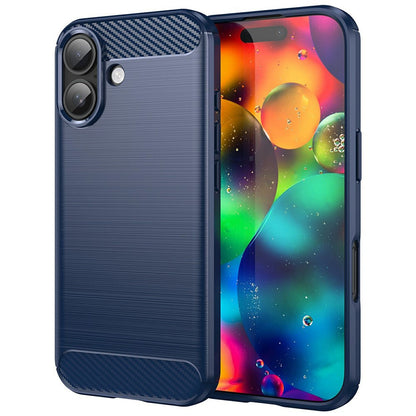 Tok Apple iPhone 17-hez, Techsuit, Szénszálas, Kék