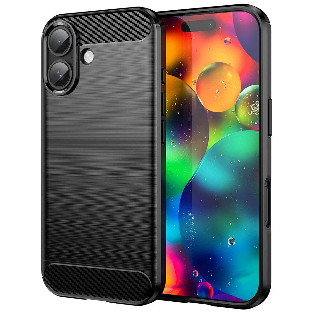 Tok Apple iPhone 17-hez, Techsuit, Szén, Fekete