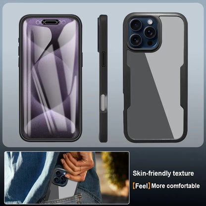 Tok a Apple iPhone 17-hez, Techsuit, ColorVerse 360, Lila