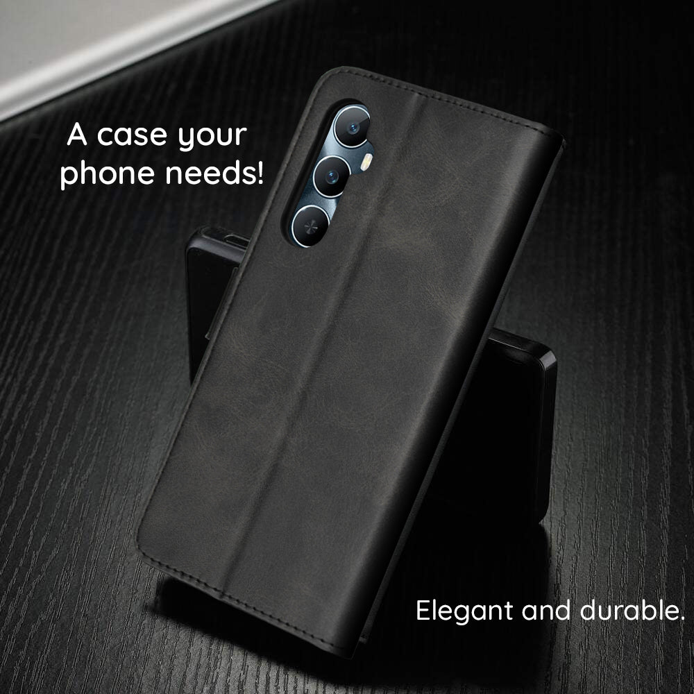 Tok Apple iPhone 17-hez, Techsuit, Diary Book, Fekete