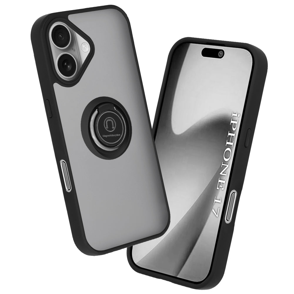 Tok Apple iPhone 17-hez, Techsuit, Glinth, Fekete
