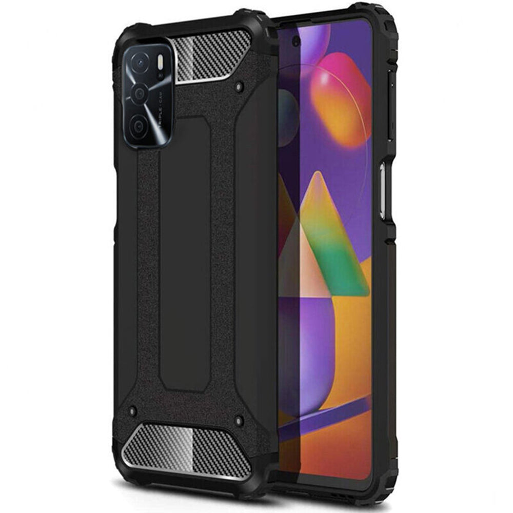 Tok Apple iPhone 17-hez, Techsuit, Hybrid Armor, Fekete