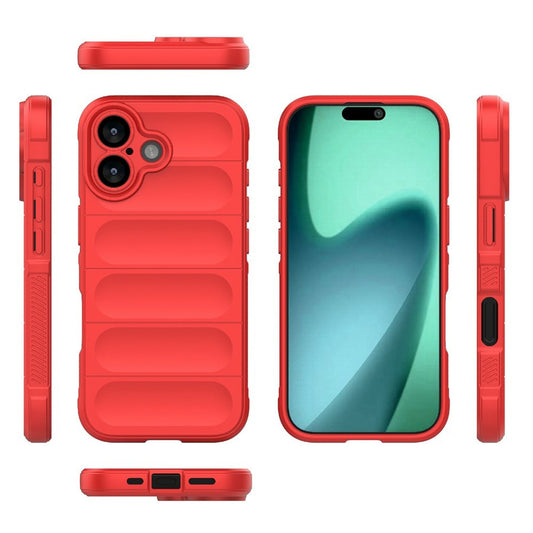 Tok a Apple iPhone 17-hez, Techsuit, Magic Shield, Piros