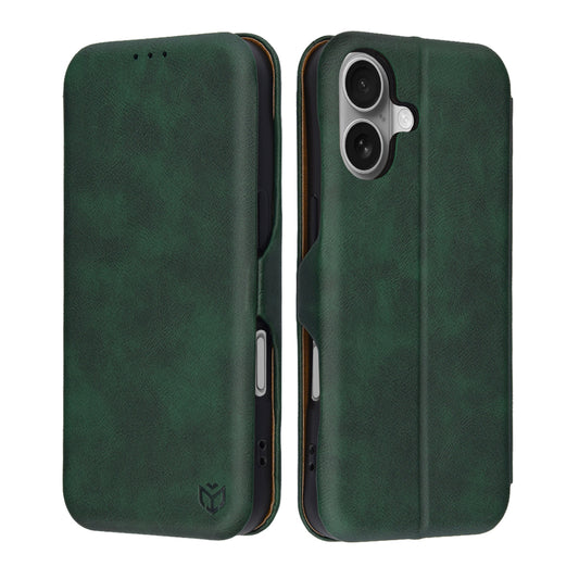 Tok Apple iPhone 17-hez, Techsuit, Safe Wallet Plus, Zöld