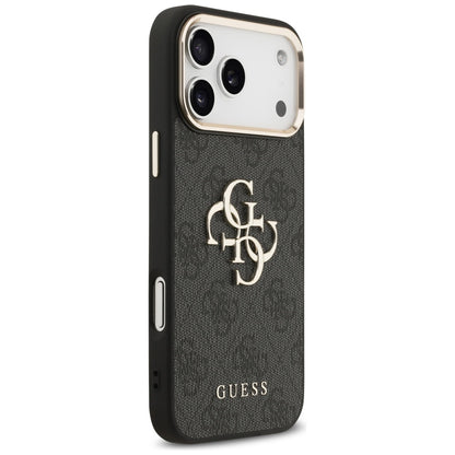 Tok Apple iPhone 18 Pro / 17 Pro, Guess, 4G Big Classic Logo, Fekete
