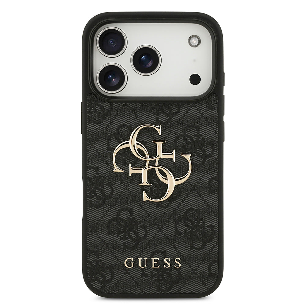 Tok Apple iPhone 18 Pro / 17 Pro, Guess, 4G Big Logo, Fekete