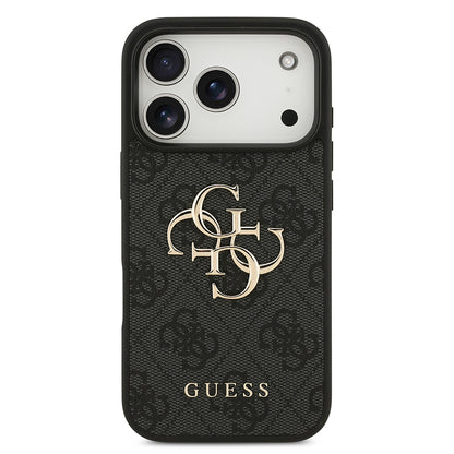 Tok Apple iPhone 18 Pro / 17 Pro, Guess, 4G Big Logo, Fekete