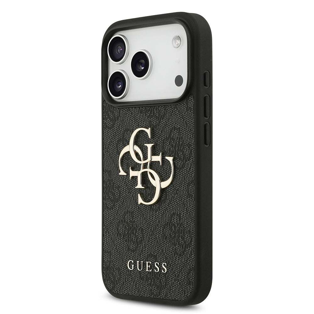 Tok Apple iPhone 18 Pro / 17 Pro, Guess, 4G Big Logo, Fekete