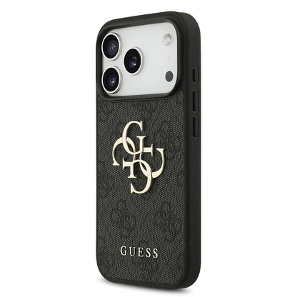 Tok Apple iPhone 18 Pro / 17 Pro, Guess, 4G Big Logo, Fekete