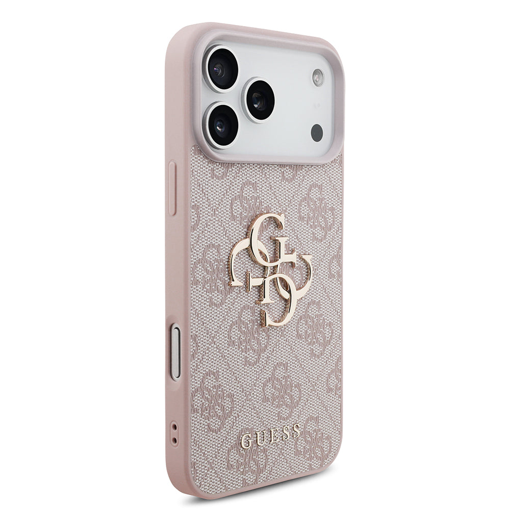 Tok Apple iPhone 18 Pro / 17 Pro, Guess, 4G Big Logo, Rózsaszín
